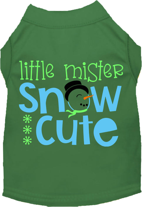 Little Mister Snow Cute Pet Shirt