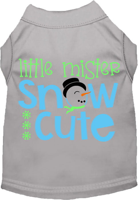 Little Mister Snow Cute Pet Shirt