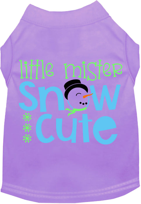 Little Mister Snow Cute Pet Shirt