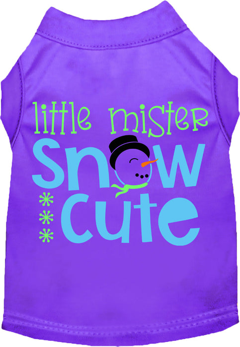 Little Mister Snow Cute Pet Shirt