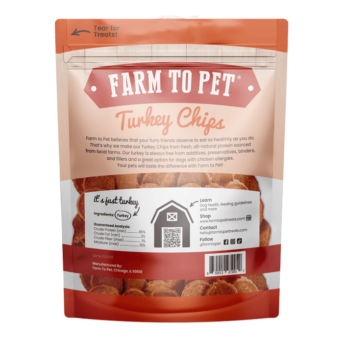 Turkey Chips for Dogs