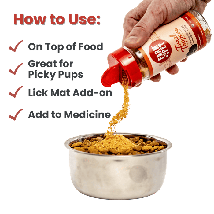 Turkey Treat Dog Food Topper