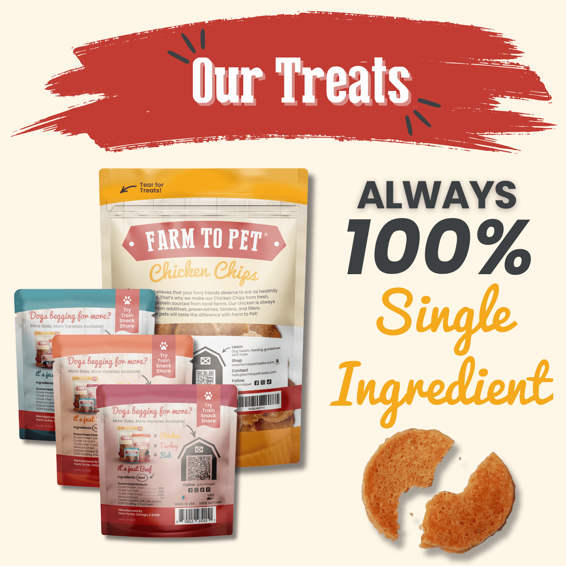 Puppy Packs 'N Snacks Dog Treat Starter - NALA'S Pet Closet