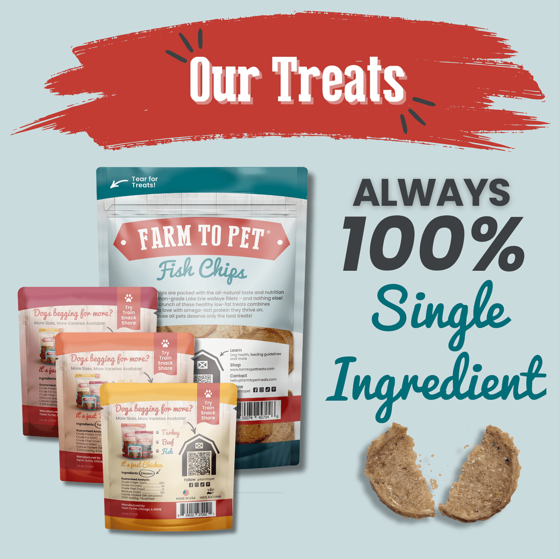 Puppy Packs 'N Snacks Dog Treat Starter - NALA'S Pet Closet