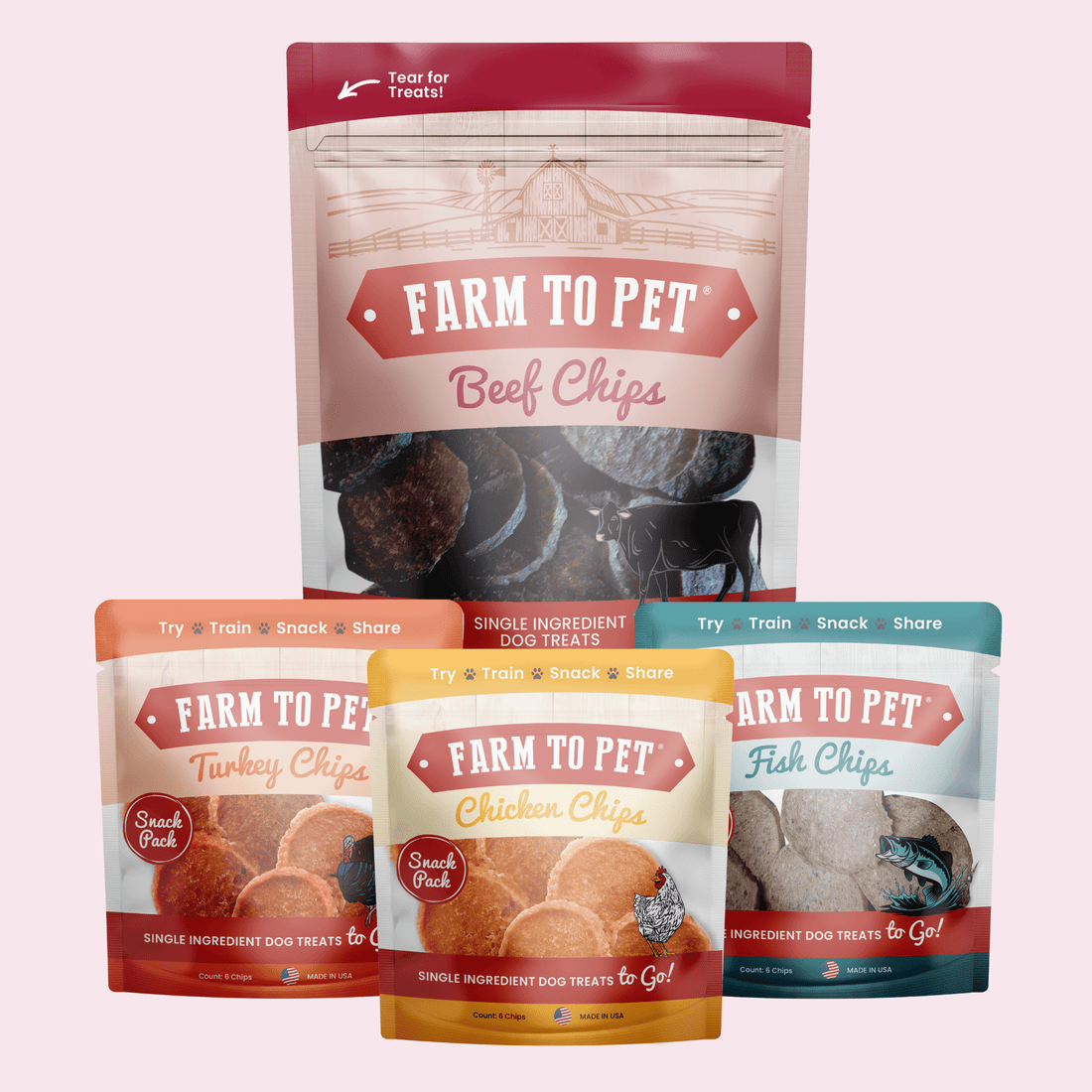 Puppy Packs 'N Snacks Dog Treat Starter - NALA'S Pet Closet