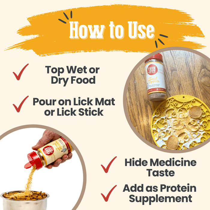 Chicken Treat Dog Food Topper