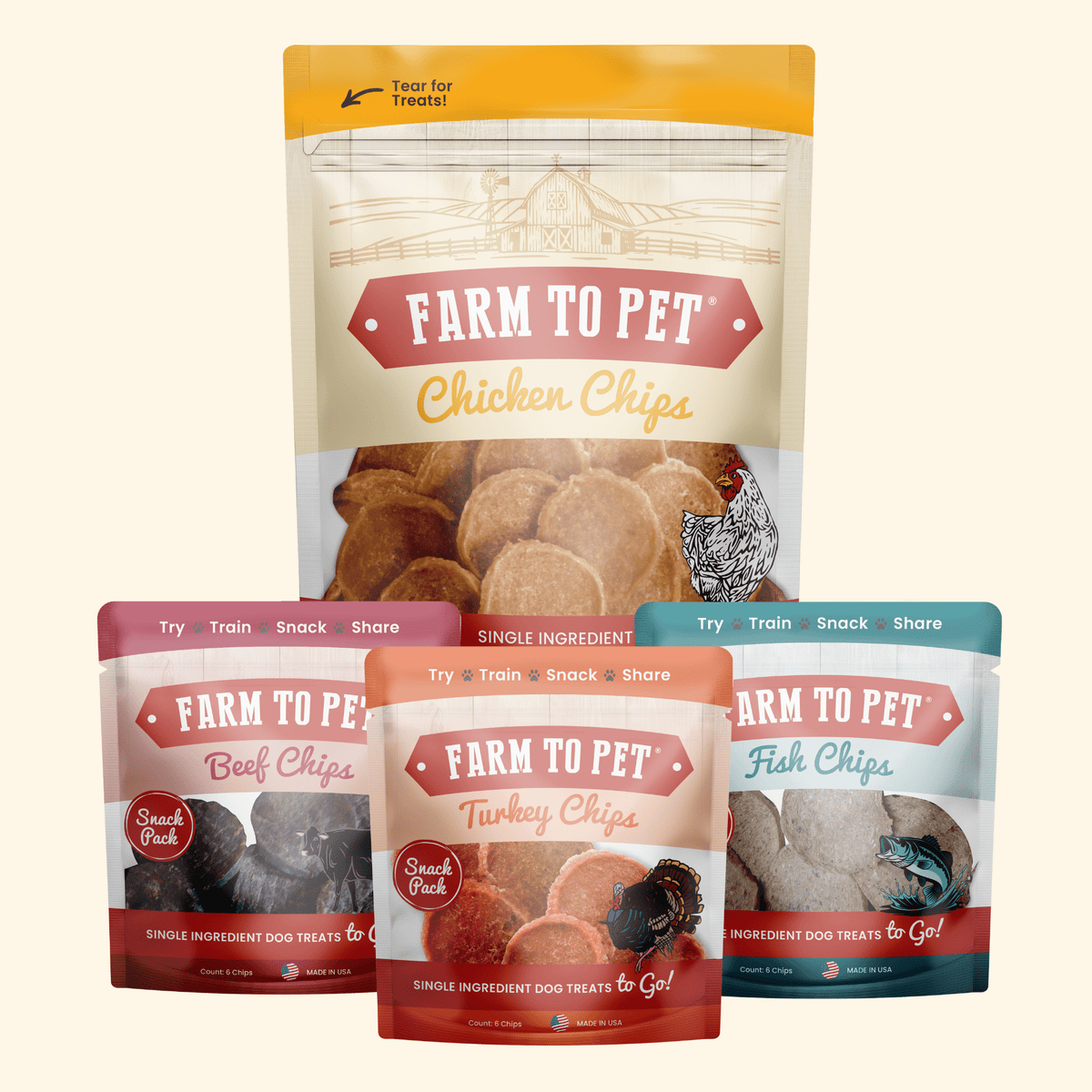 Puppy Packs 'N Snacks Dog Treat Starter - NALA'S Pet Closet