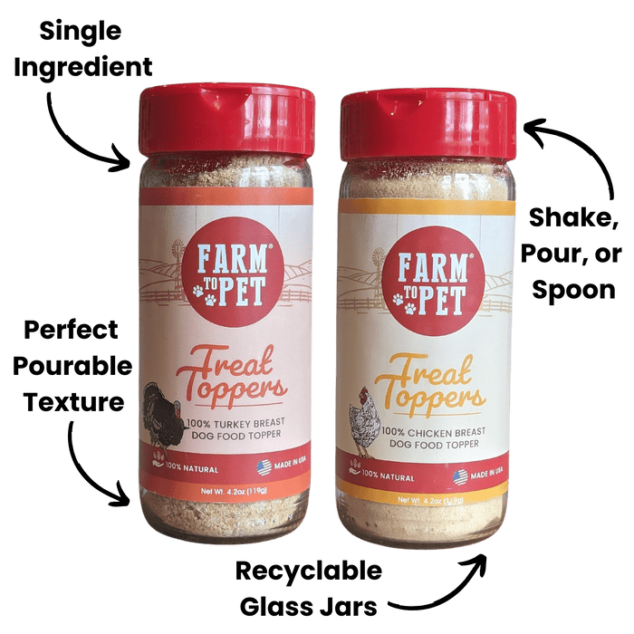 Chicken & Turkey Dog Food Topper Bundle