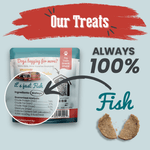 Fish Chips Snack Pack Bundles | Dog Treats for Training & Travel