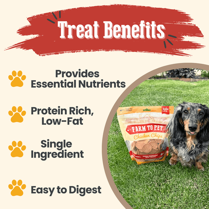 Chicken Chips for Dogs - NALA'S Pet Closet