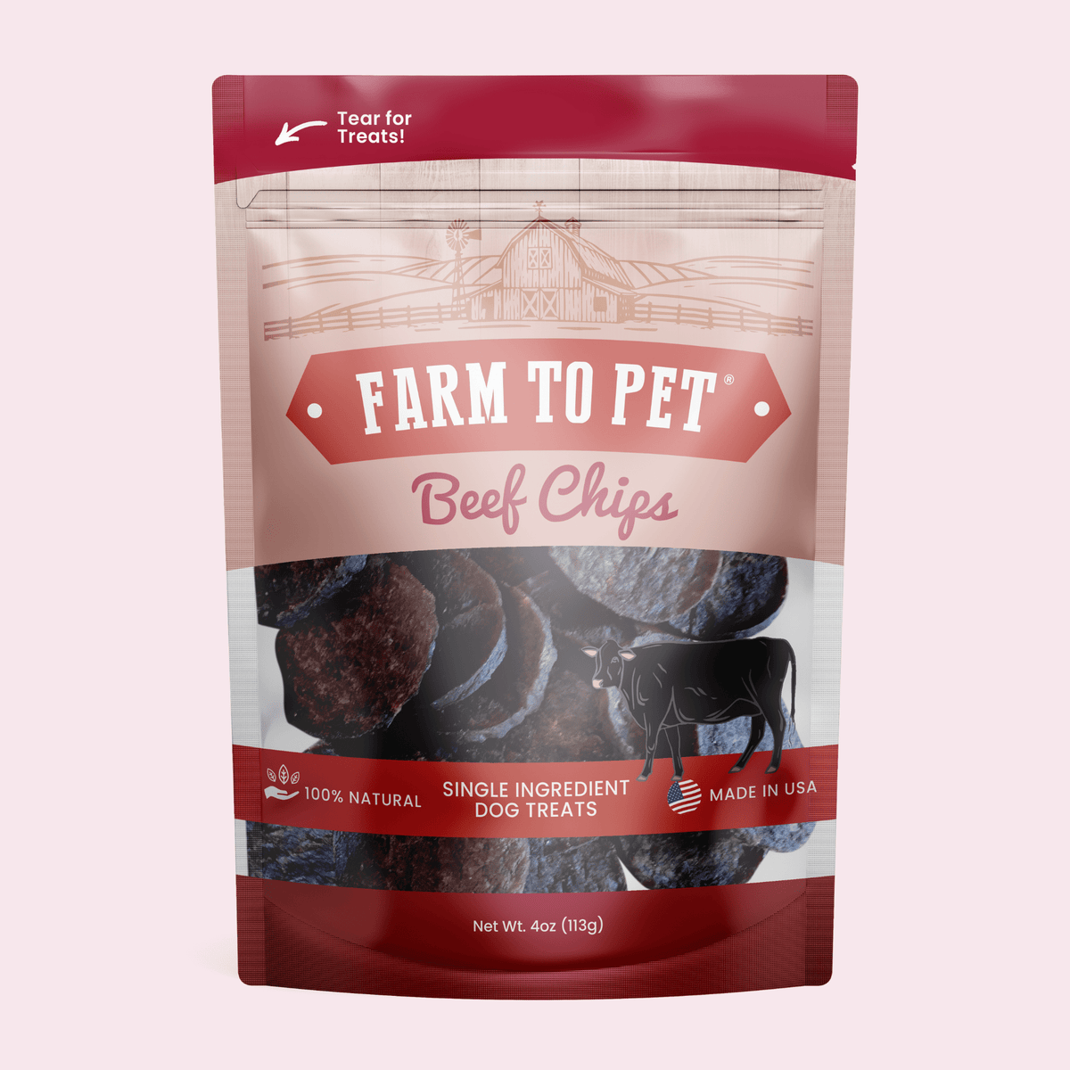 Beef Chips for Dogs - NALA'S Pet Closet