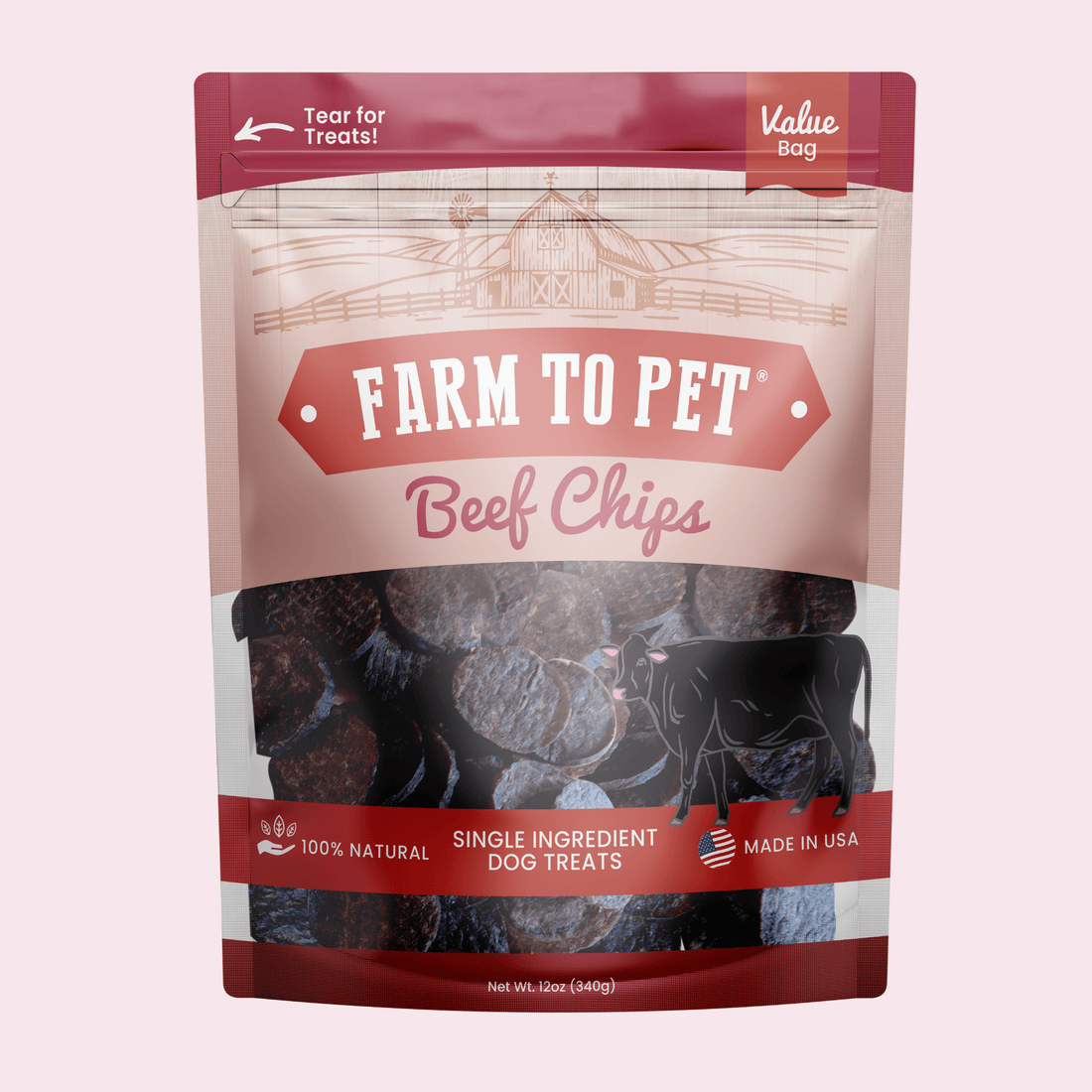 Beef Chips for Dogs - NALA'S Pet Closet