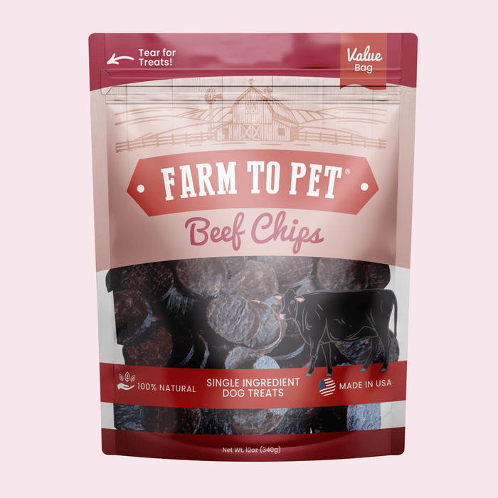 Beef Chips for Dogs - NALA'S Pet Closet