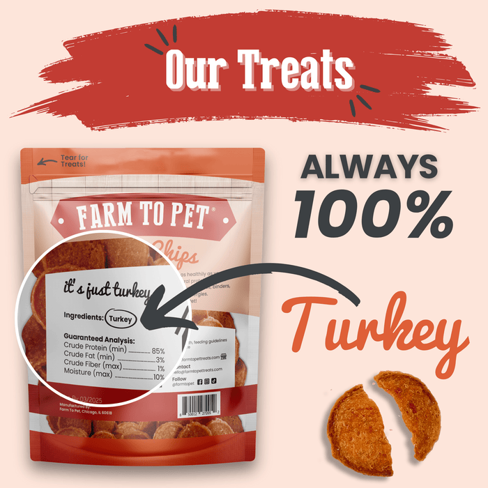 Turkey Chips for Dogs
