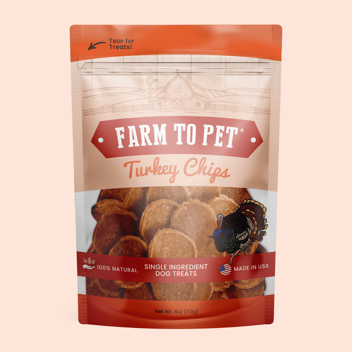 Turkey Chips for Dogs - NALA'S Pet Closet
