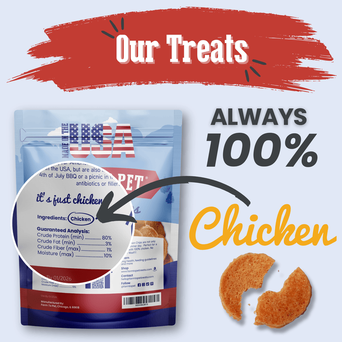 Americana Chicken Chips for Dogs
