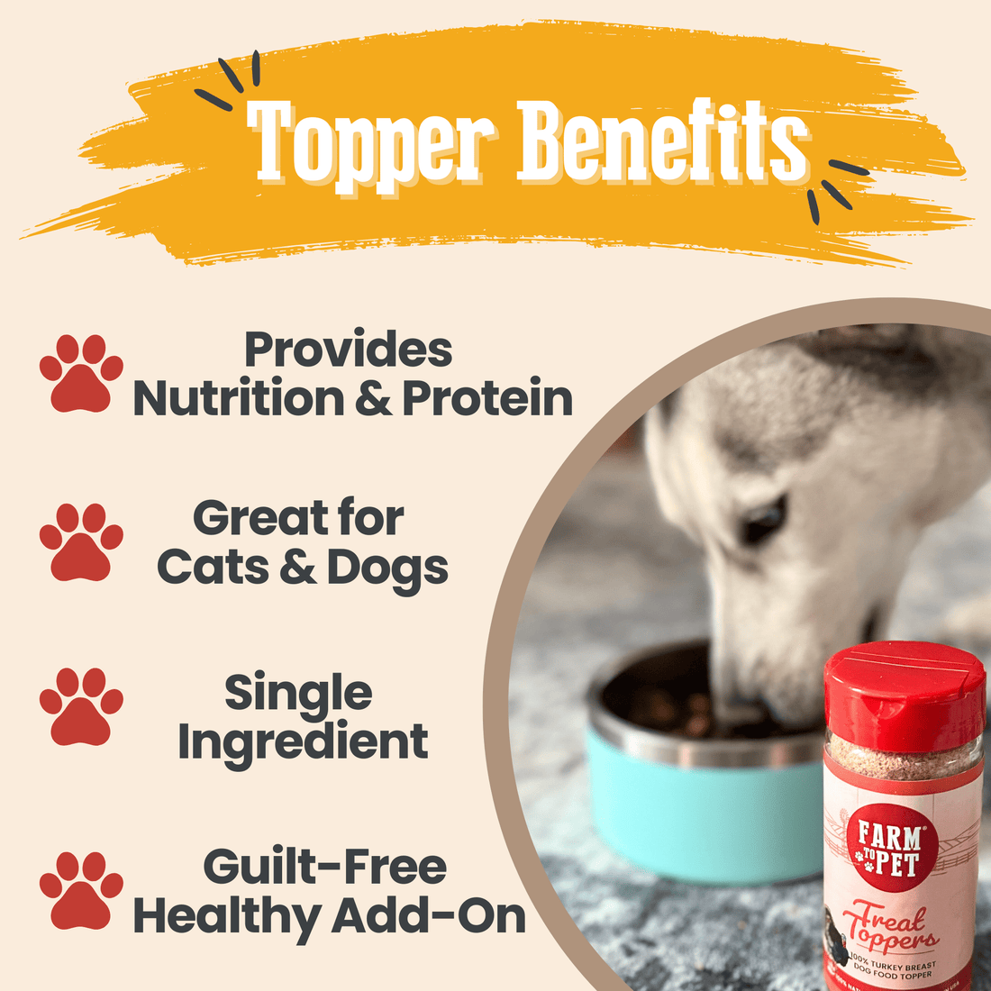 Chicken & Turkey Dog Food Topper Bundle - NALA'S Pet Closet