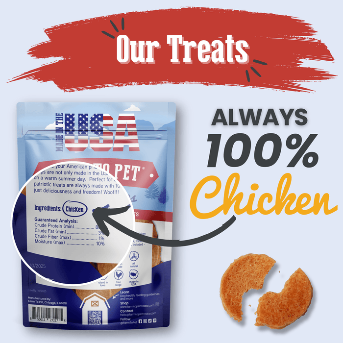 Americana Chicken Chips for Dogs