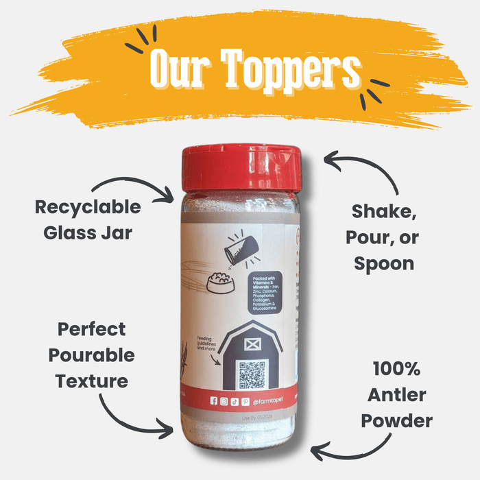 Antler Powder Dog Food Topper