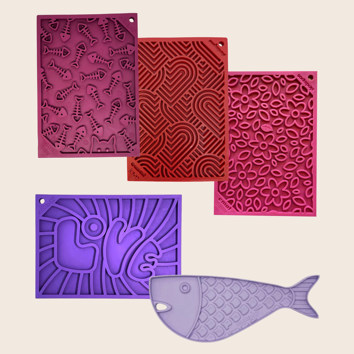 Lick Mats for Cats and Small Dogs