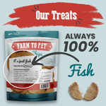 Fish Chips for Dogs | Wild-Caught Fish Dog Treats