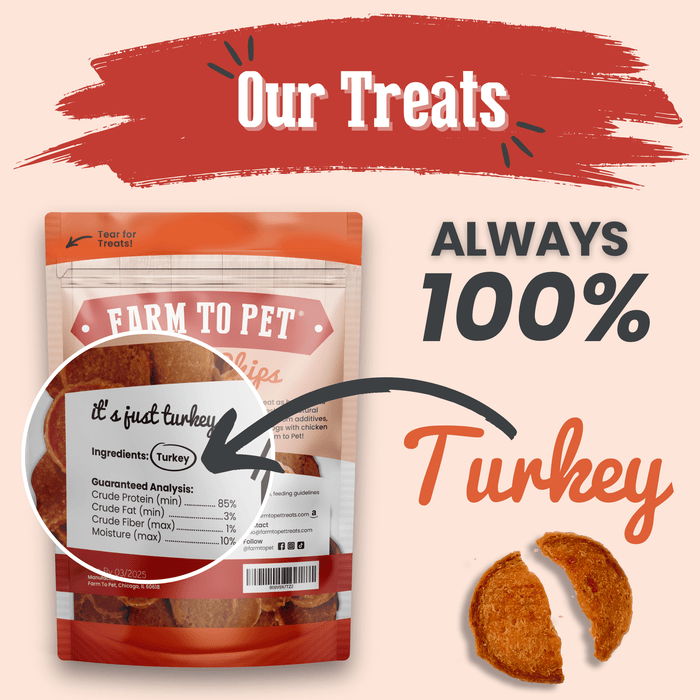 Turkey Chips for Dogs