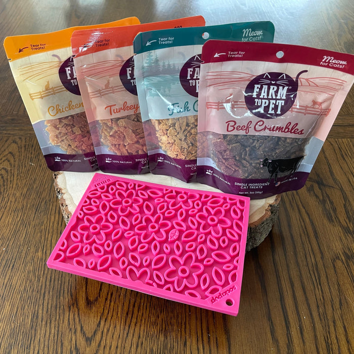 Turkey Crumbles for Cats | Grain-Free Cat Treats
