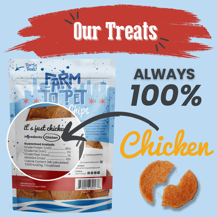 Chicago Chicken Chips for Dogs