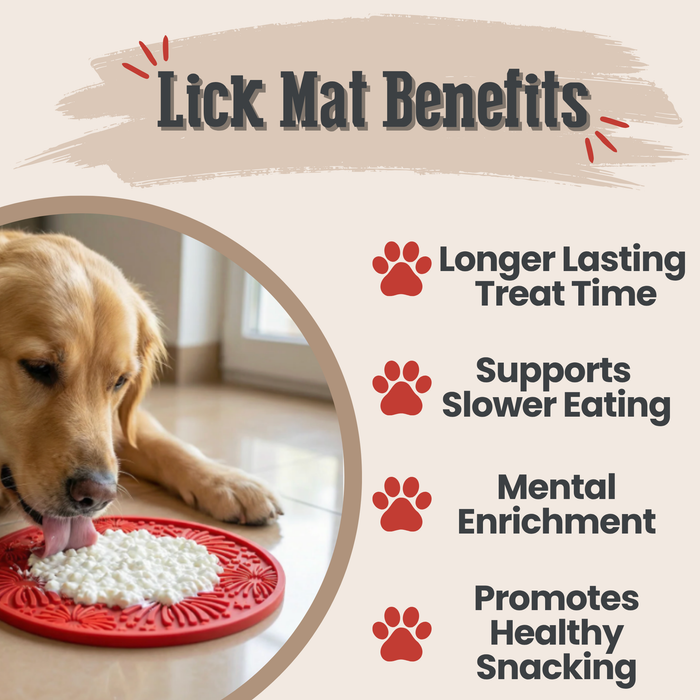Dog Lick Mats with Suction Cups