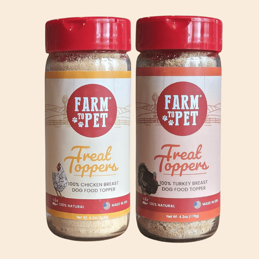 Chicken & Turkey Dog Food Topper Bundle - NALA'S Pet Closet