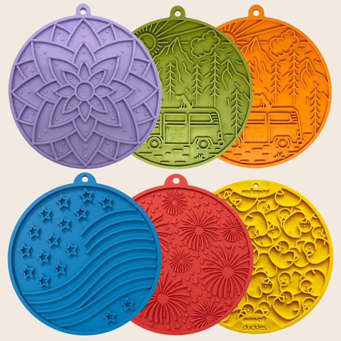 Dog Lick Mats with Suction Cups