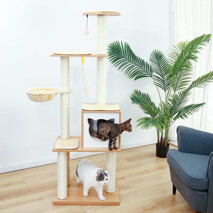 Cat Tree House