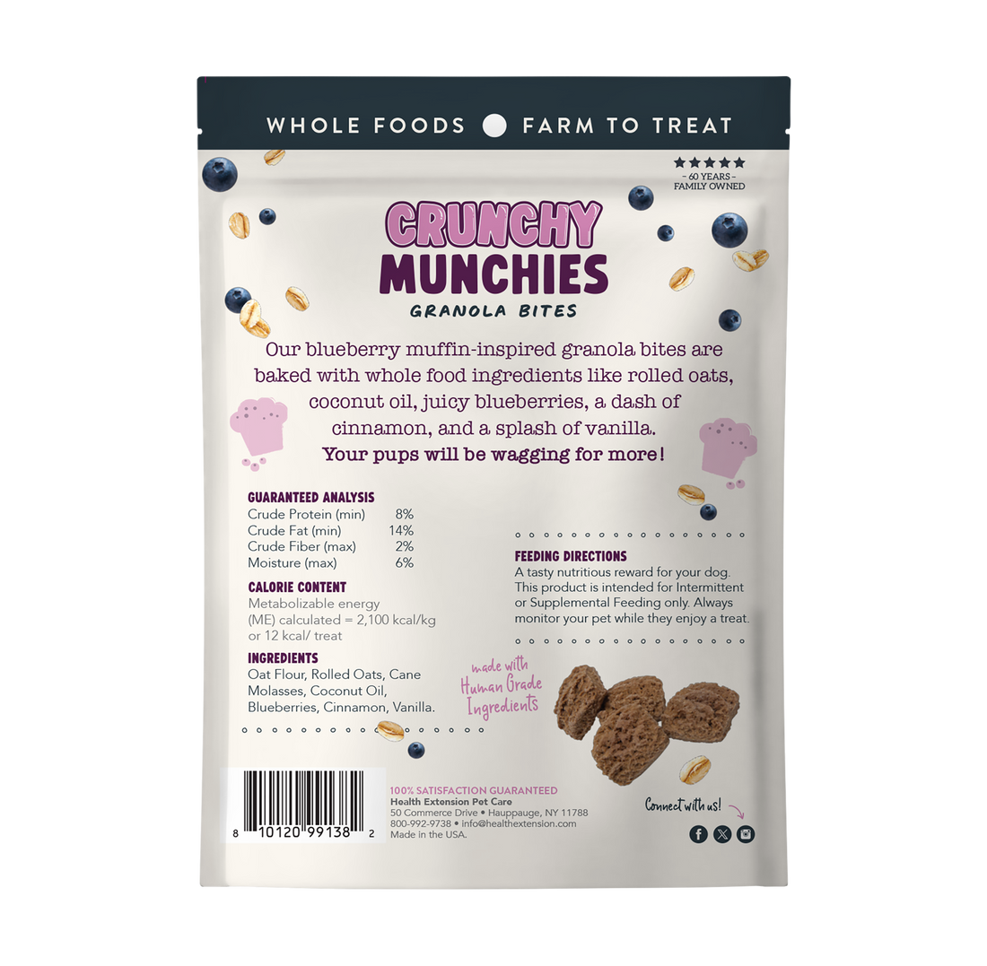 Crunchy Munchies Granola Bites-Blueberry Ruffin
