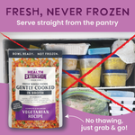 Human-Grade Gently-Cooked Fresh Dog Food, Grain-Free Vegetarian (Adult Maintenance)