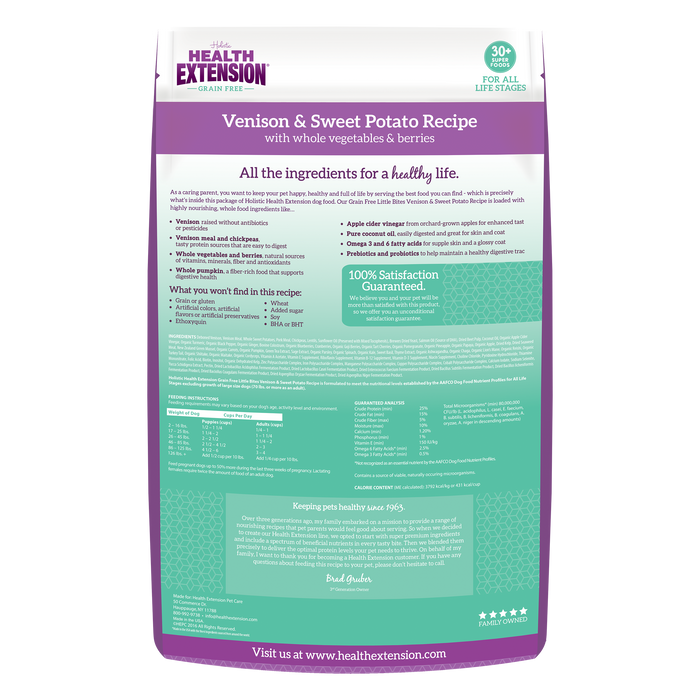 Grain Free Venison & Sweet Potato Little Bites Recipe