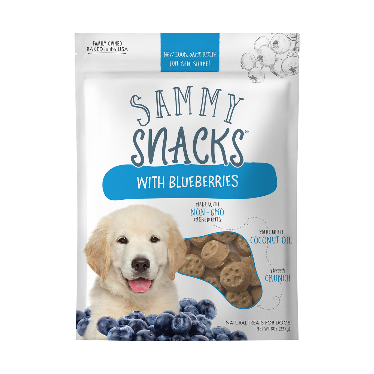 Sammy Snacks With Blueberries
