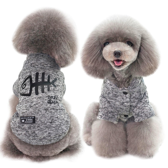 Winter Cat Clothes Pet Puppy Dog Clothing Hoodies For Small Medium Dogs Cat Kitten Kitty Outfits Cats Coats Jackets Costumes - NALA'S Pet Closet