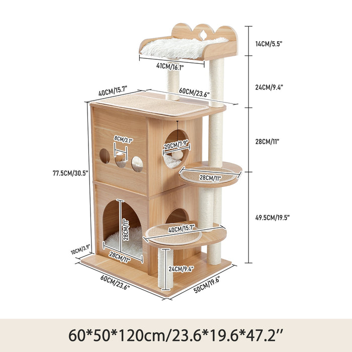 Cat Tree House