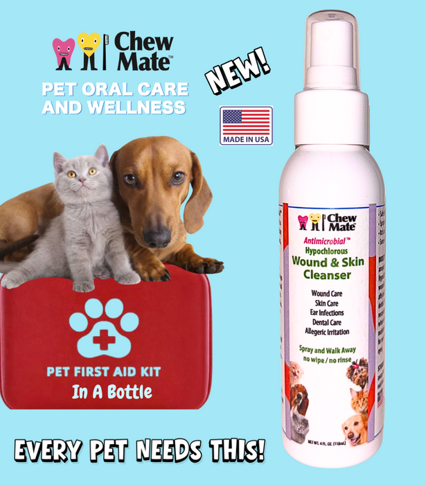 Chewmate Wound Care Antibacterial Spray