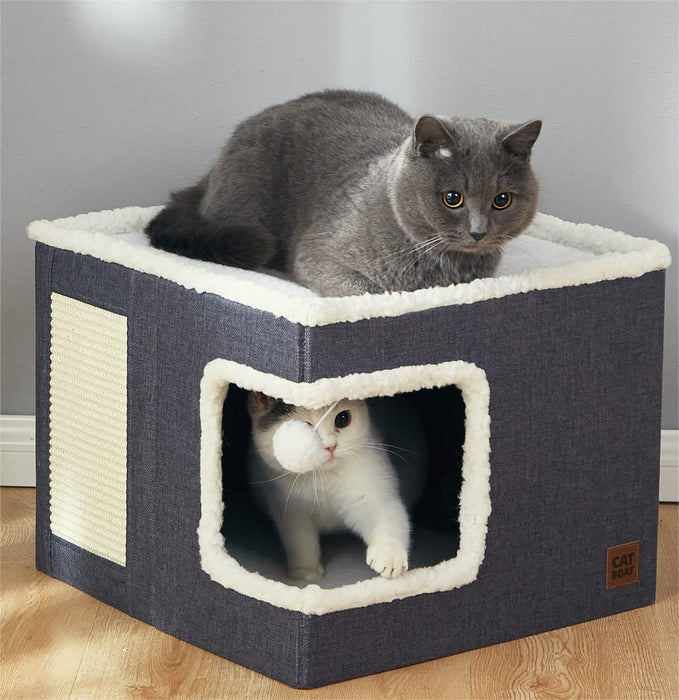 Cama cubo para gatos