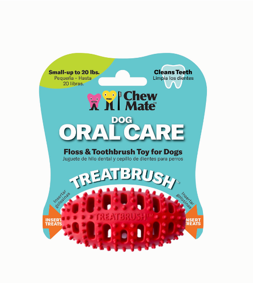 Natural Rubber Football Oral Care Toy