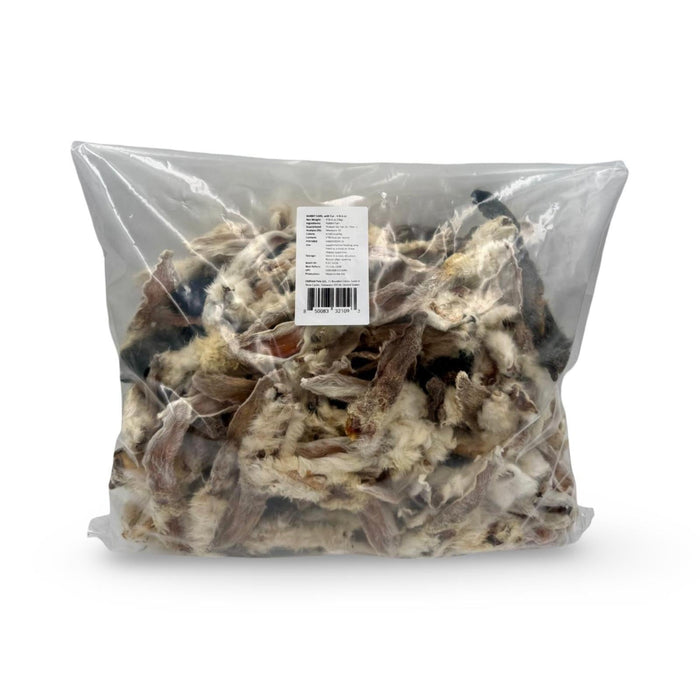 Rabbit Ears with Hair - Dog Treats