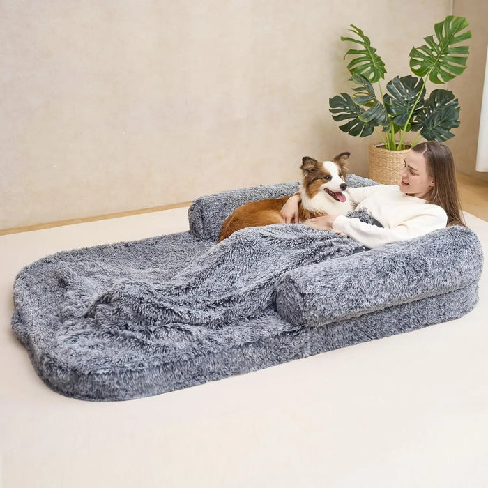 Sofá cama extensible para mascotas 72"x44"x12"