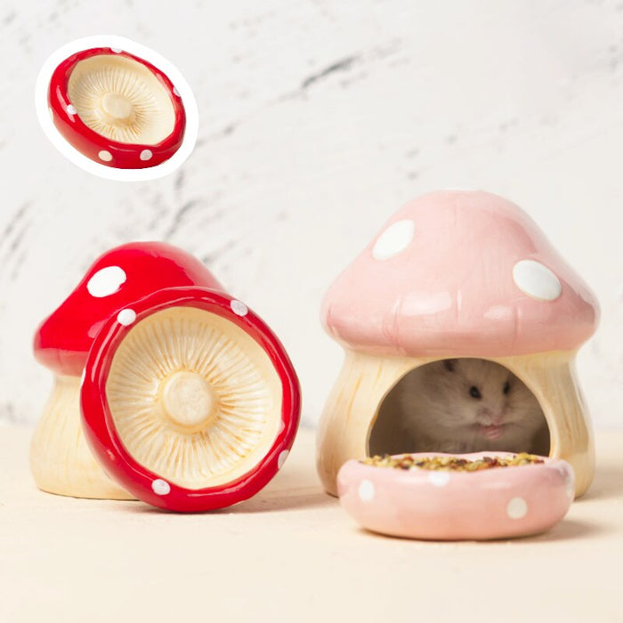 Cute Ceramic Mushroom House