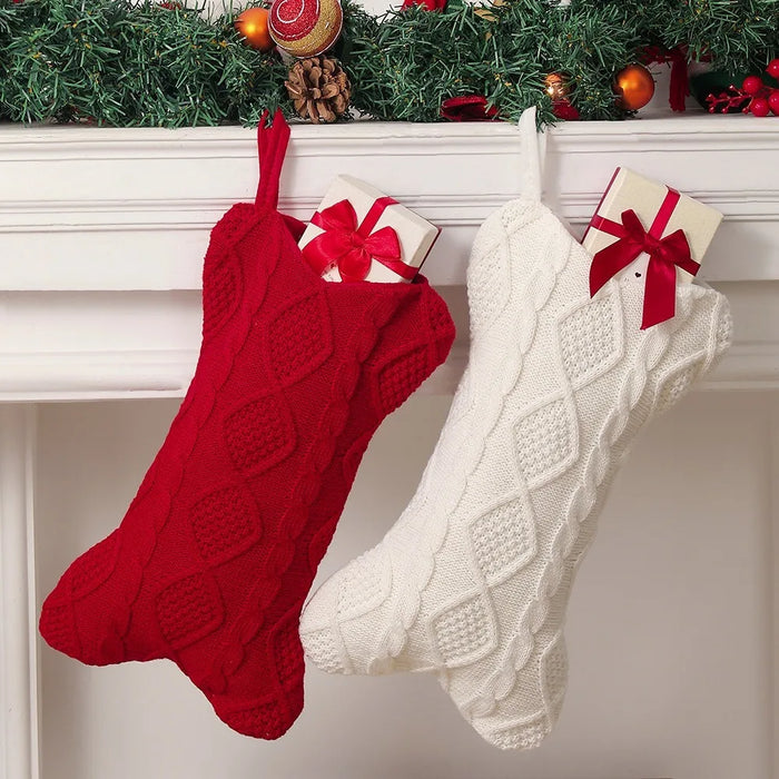 Bone Christmas Stocking