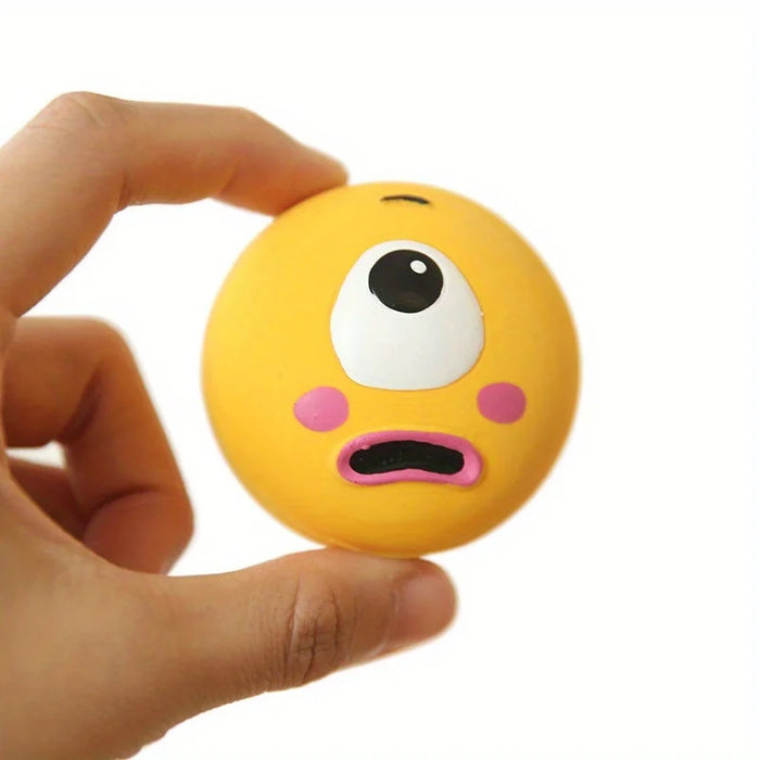 Squeaky Emoji Toy