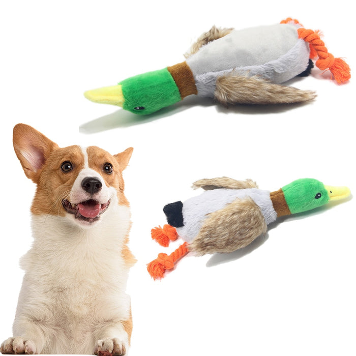 Plush Duck Pet Toy