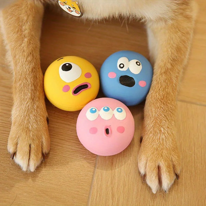 Squeaky Emoji Toy