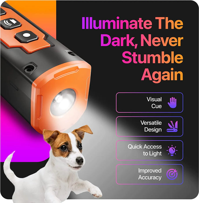 Dispositivo ultrasónico de entrenamiento para perros 