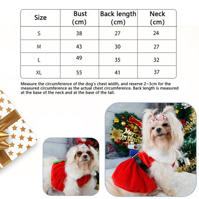 Santa Claus Suit For Dogs - NALA'S Pet Closet